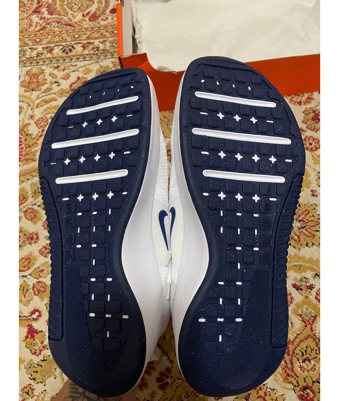 NIKE Белые низкие кроссовки / кеды, фото 4