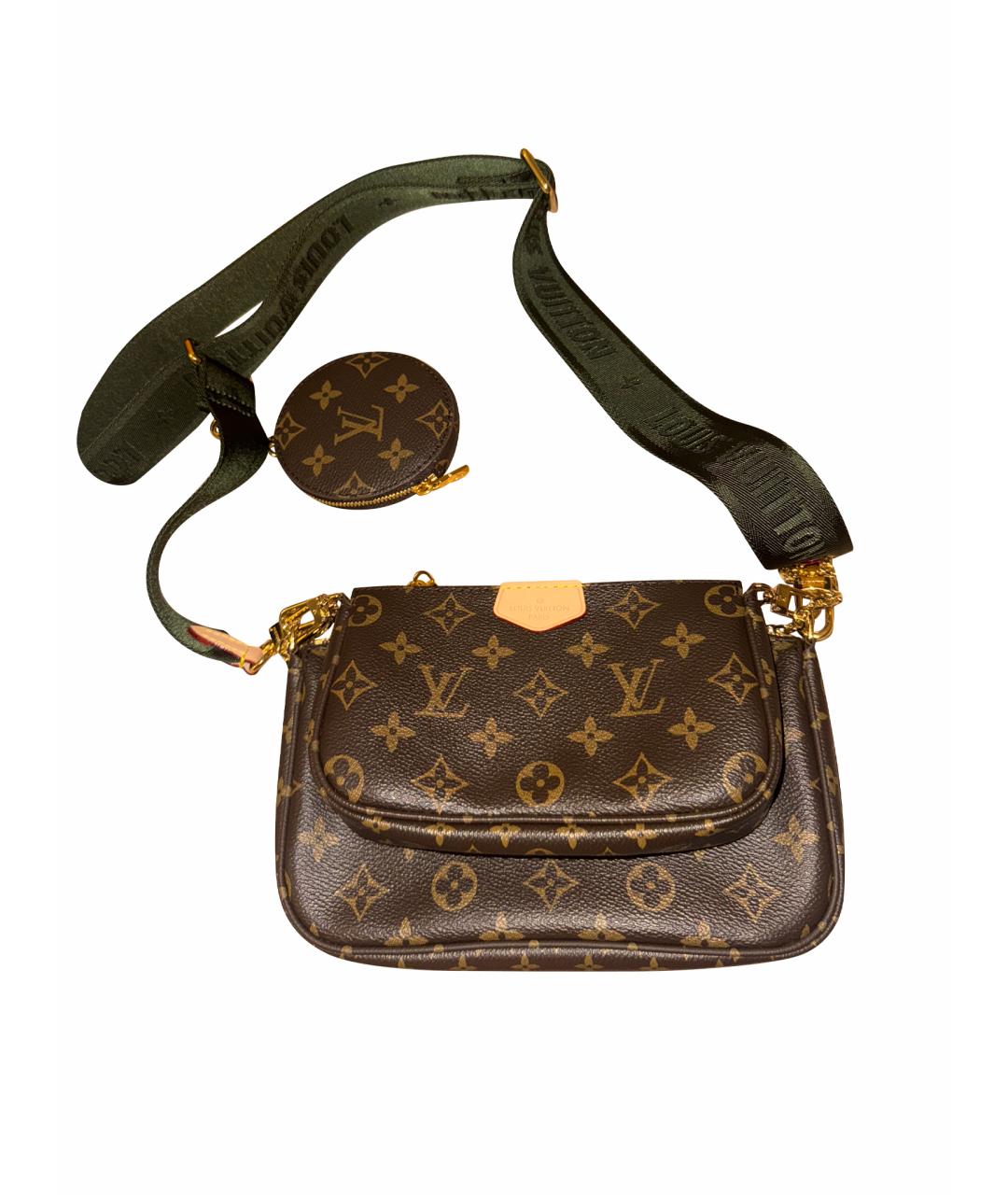 LOUIS VUITTON Коричневая сумка через плечо, фото 1