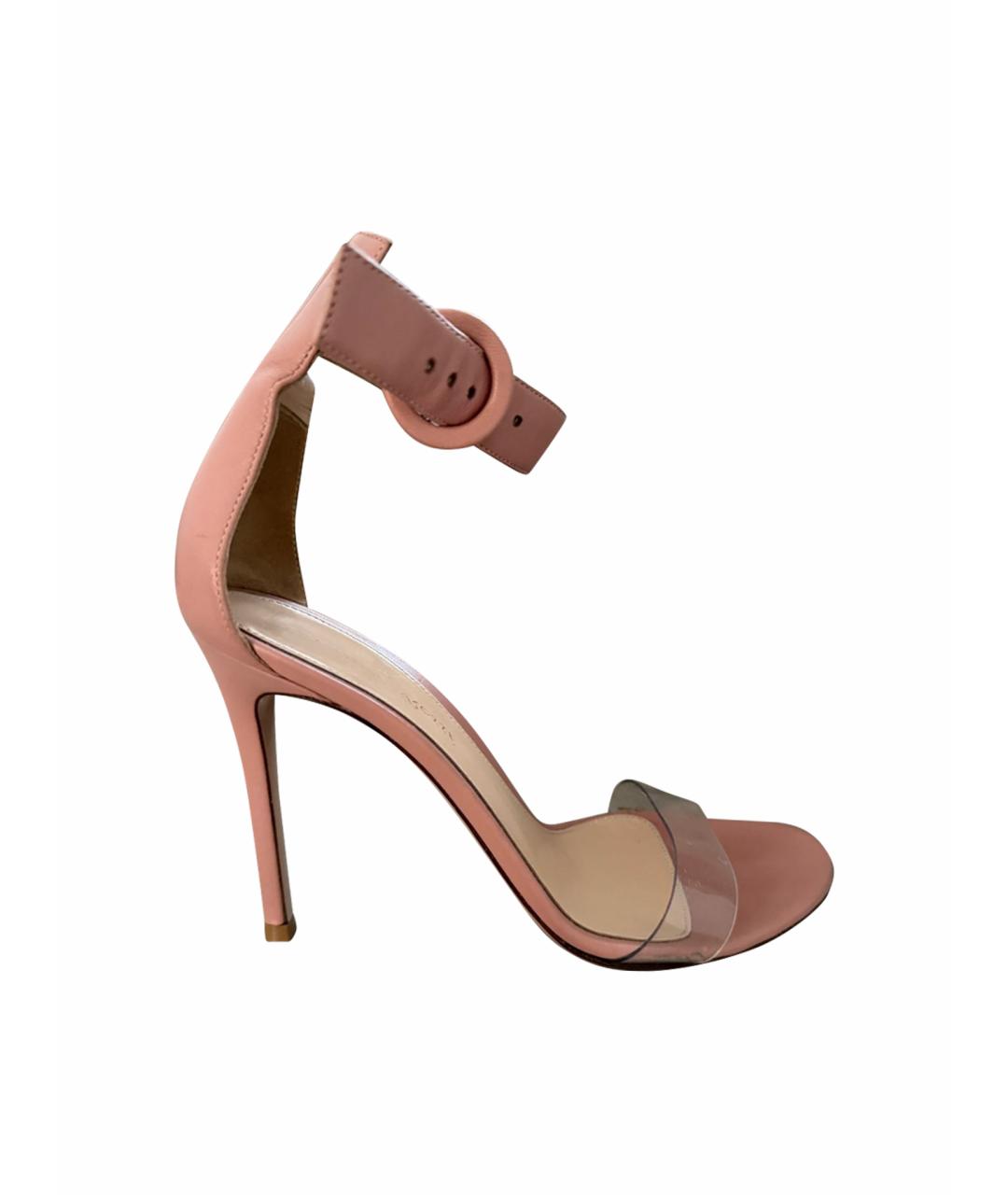 GIANVITO ROSSI Розовые босоножки, фото 1