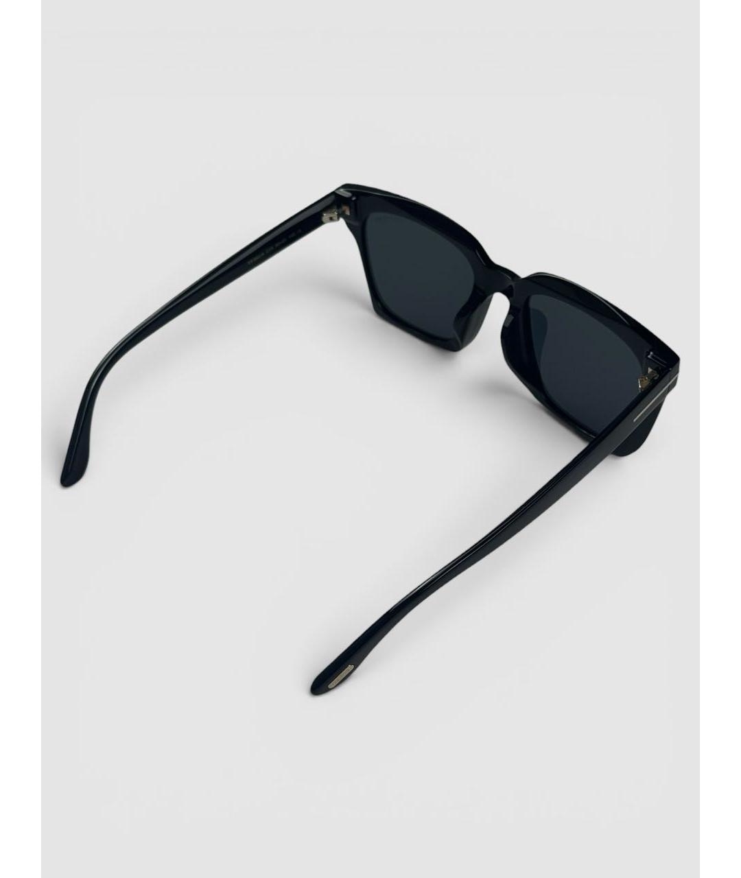 TOM FORD Черные пластиковые солнцезащитные очки, фото 3