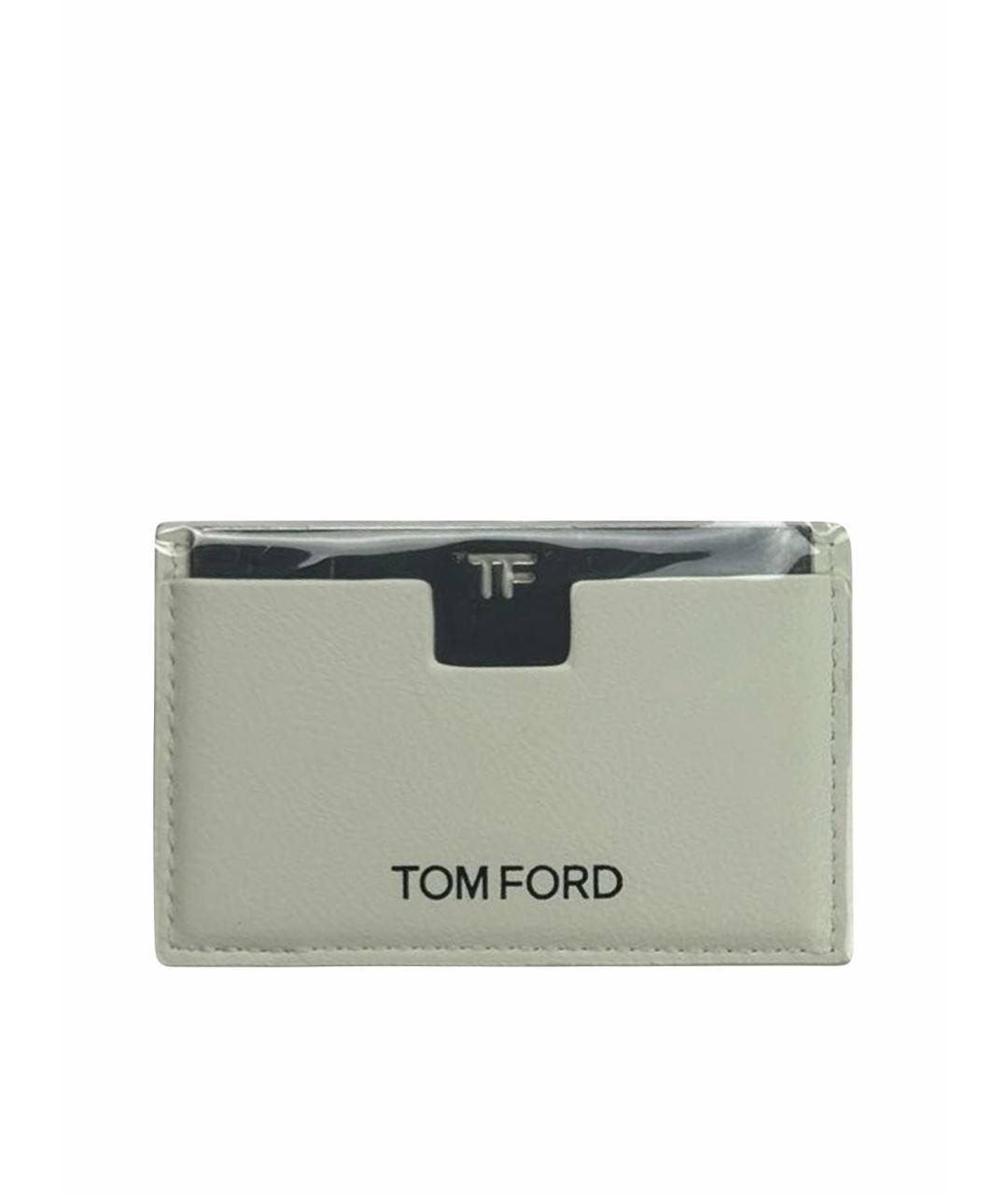 TOM FORD Белый кардхолдер, фото 1