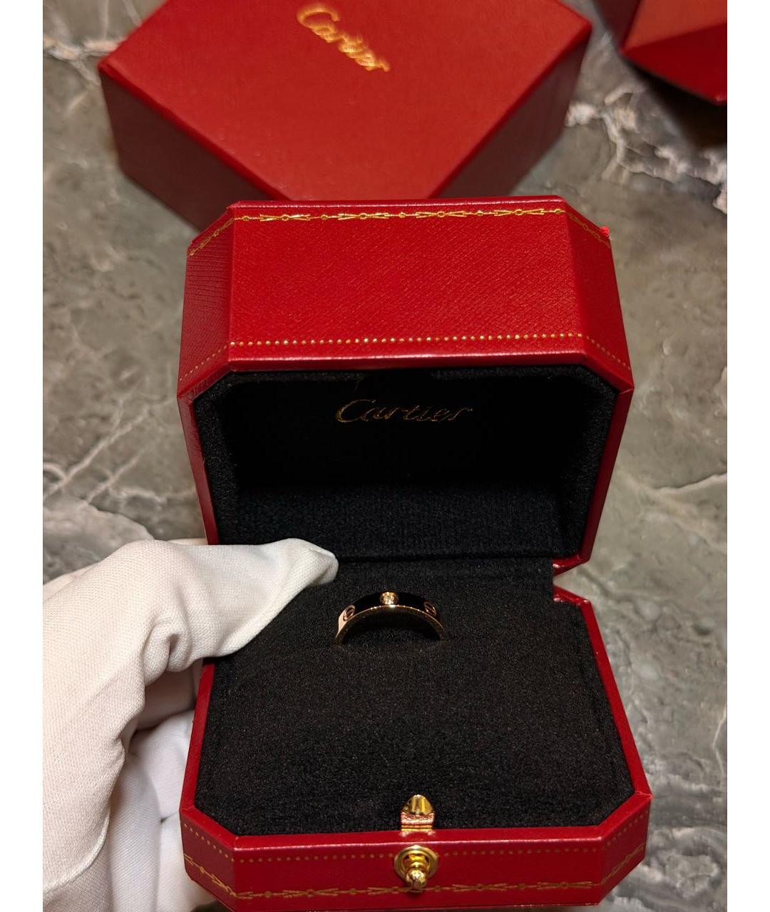 CARTIER Золотое кольцо из розового золота, фото 3