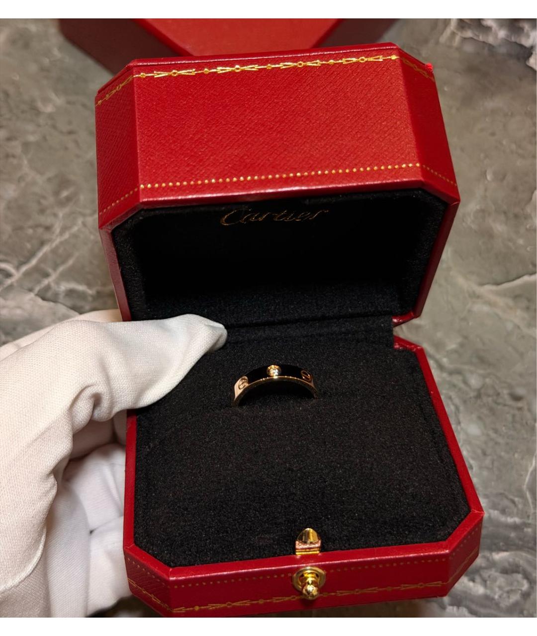 CARTIER Золотое кольцо из розового золота, фото 4