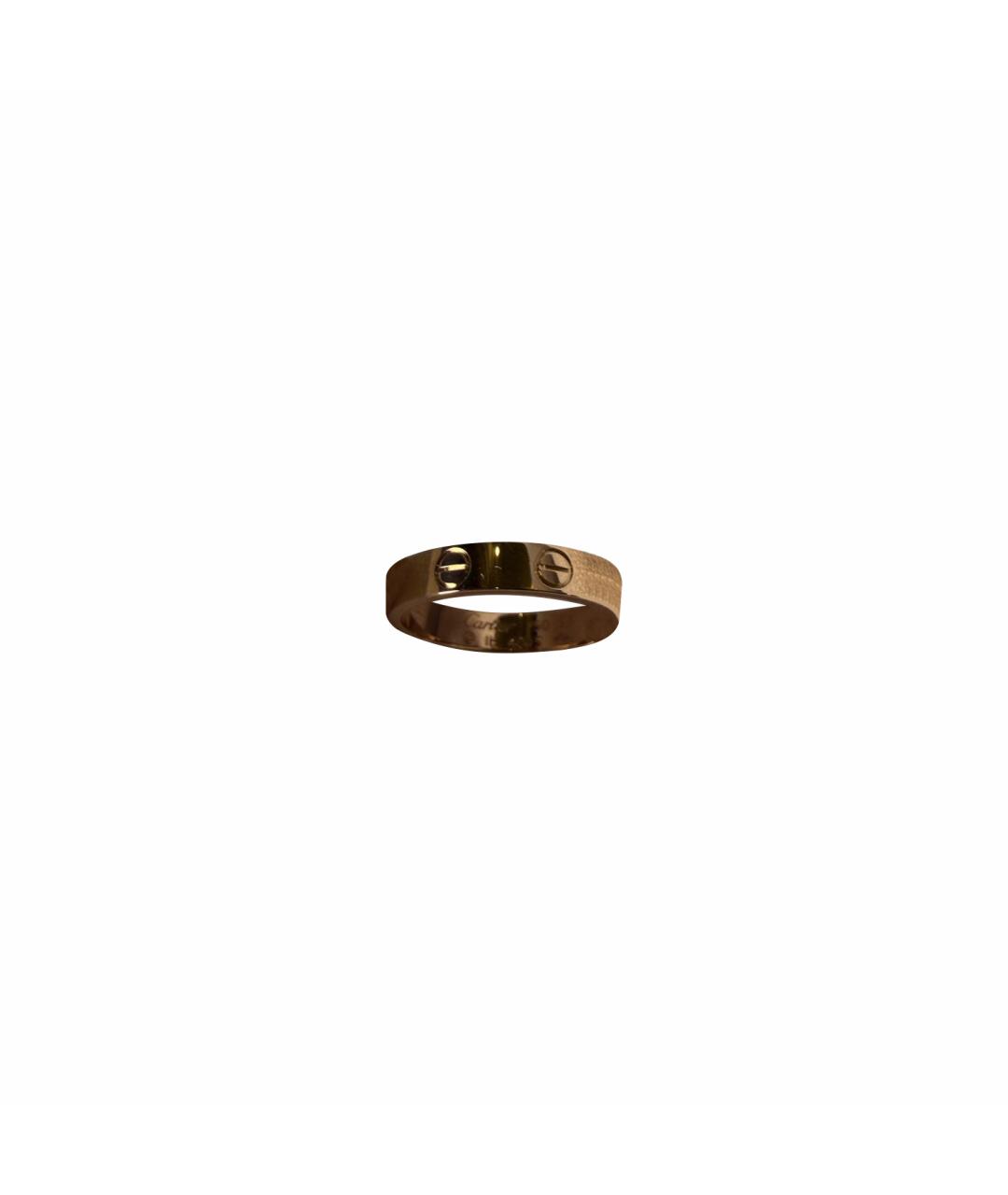 CARTIER Золотое кольцо из розового золота, фото 1