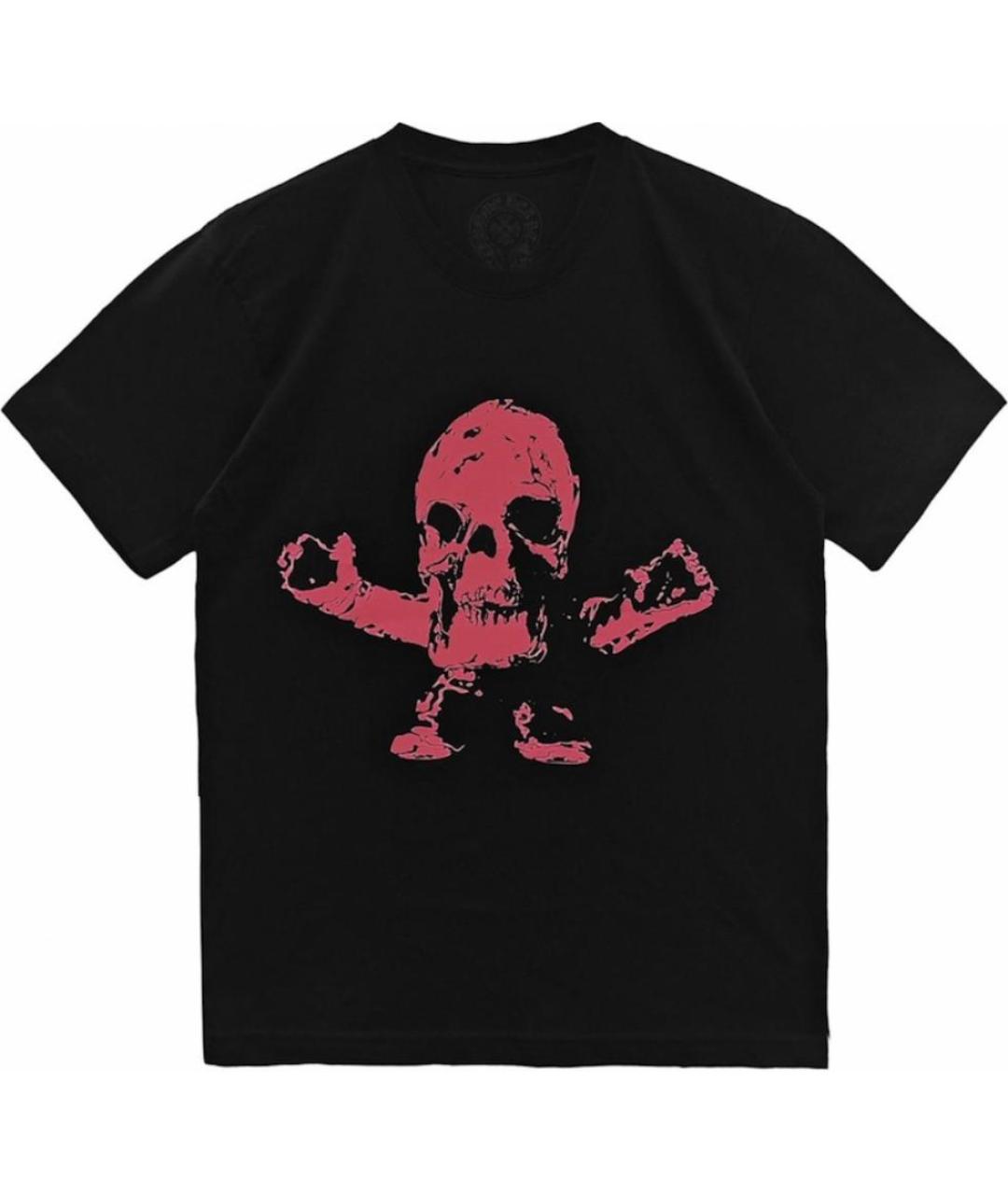 CHROME HEARTS Черная хлопковая футболка, фото 1