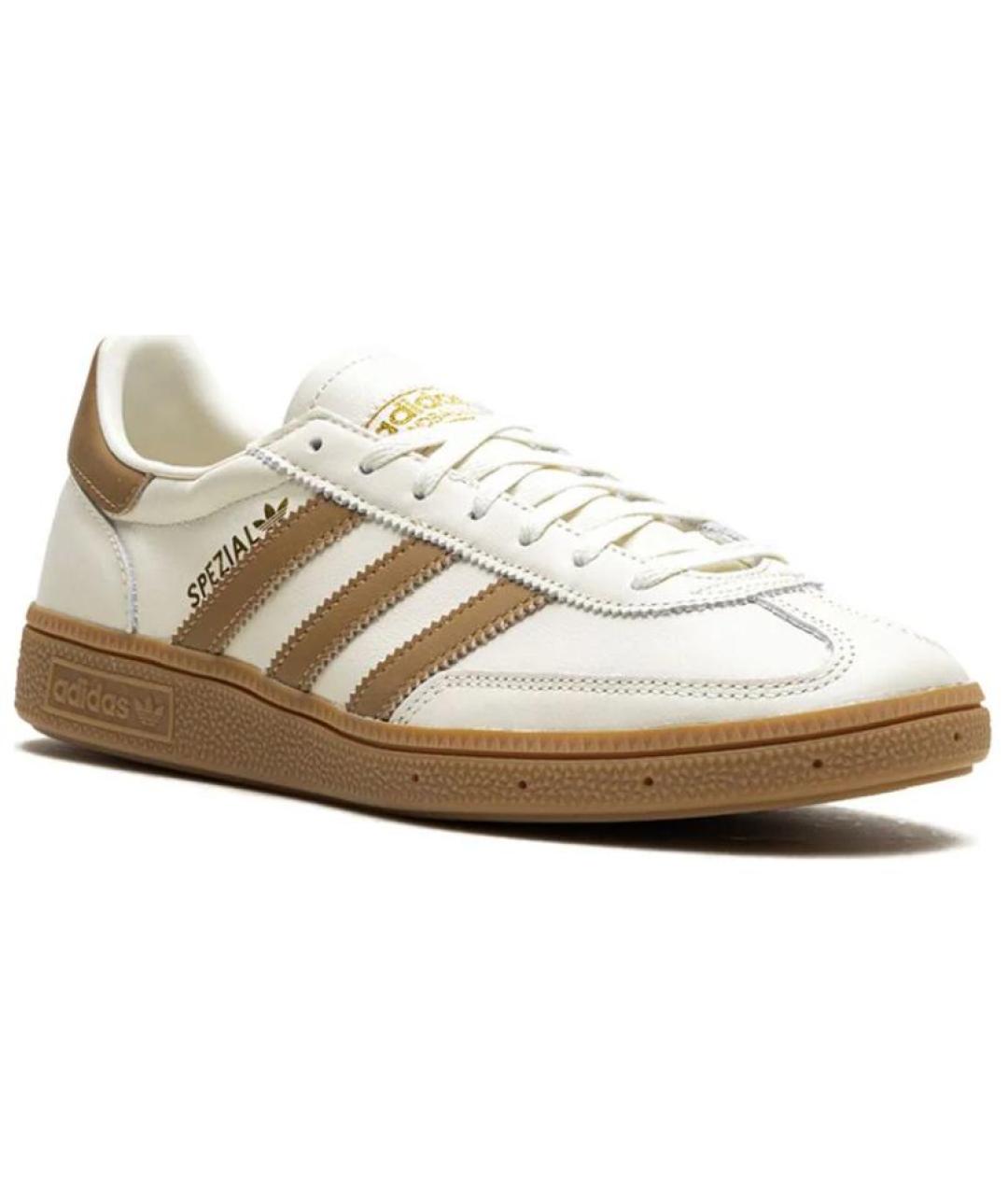 ADIDAS Белые кожаные кроссовки, фото 3