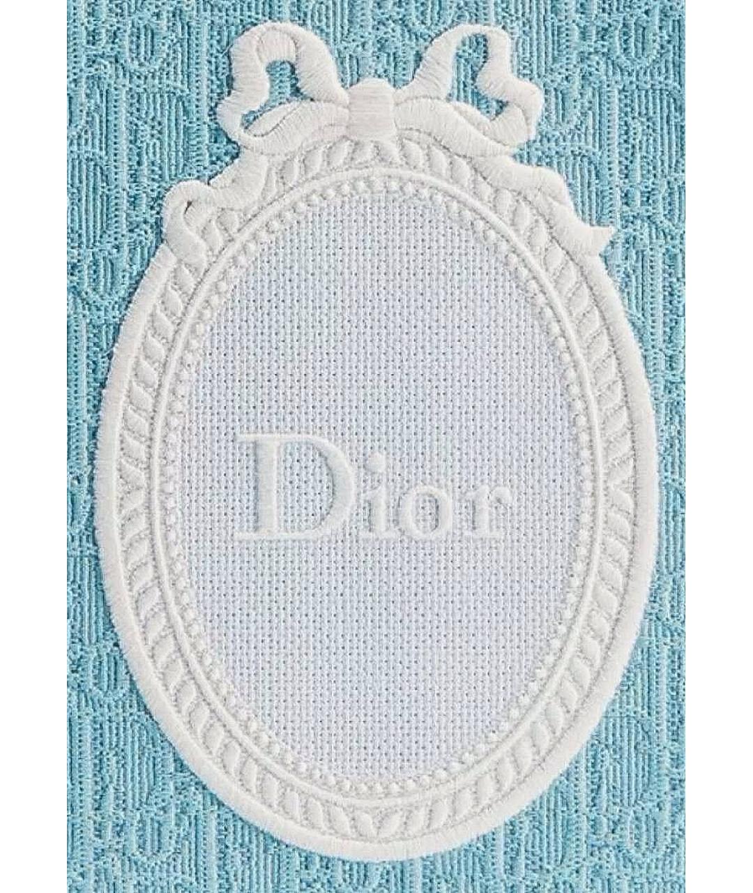 CHRISTIAN DIOR Голубая жилетка, фото 6
