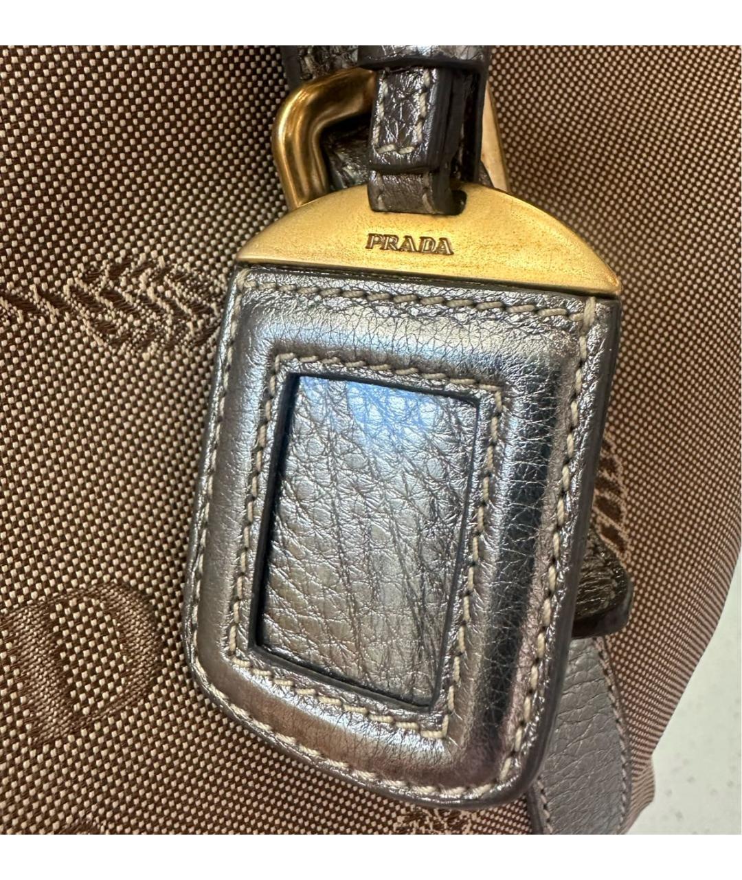 PRADA Бежевая сумка тоут, фото 6