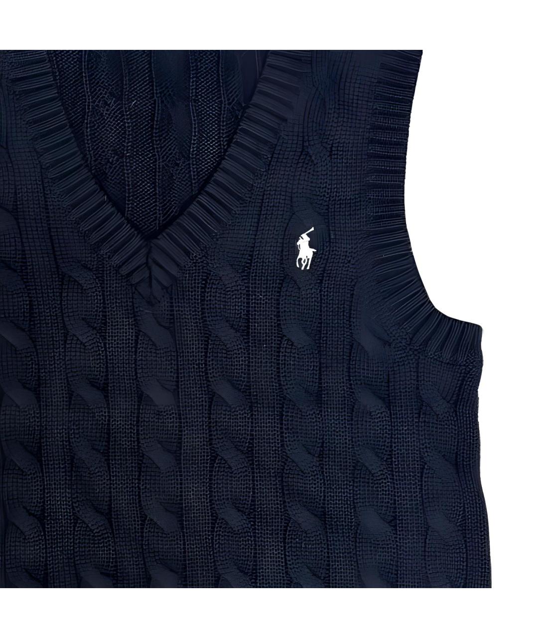 POLO RALPH LAUREN Черная жилетка, фото 4