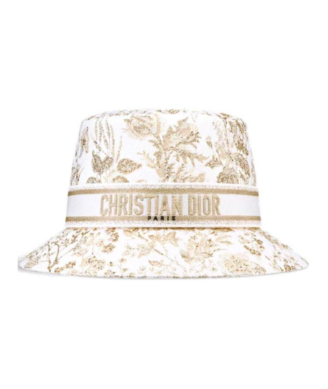 CHRISTIAN DIOR Золотая панама, фото 2
