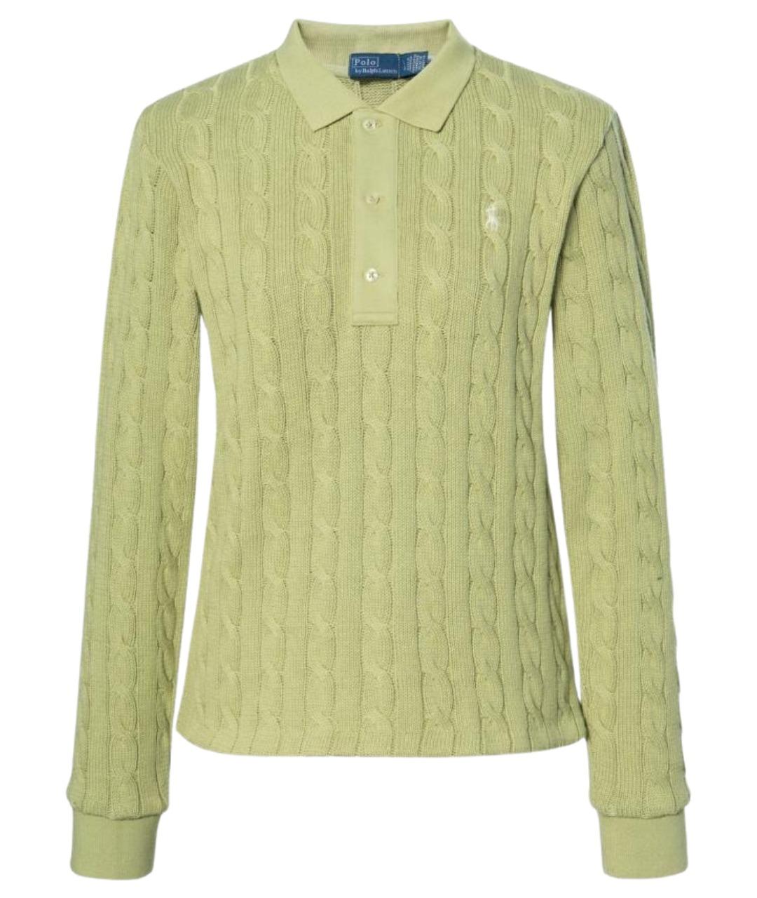 POLO RALPH LAUREN Салатовый джемпер / свитер, фото 6