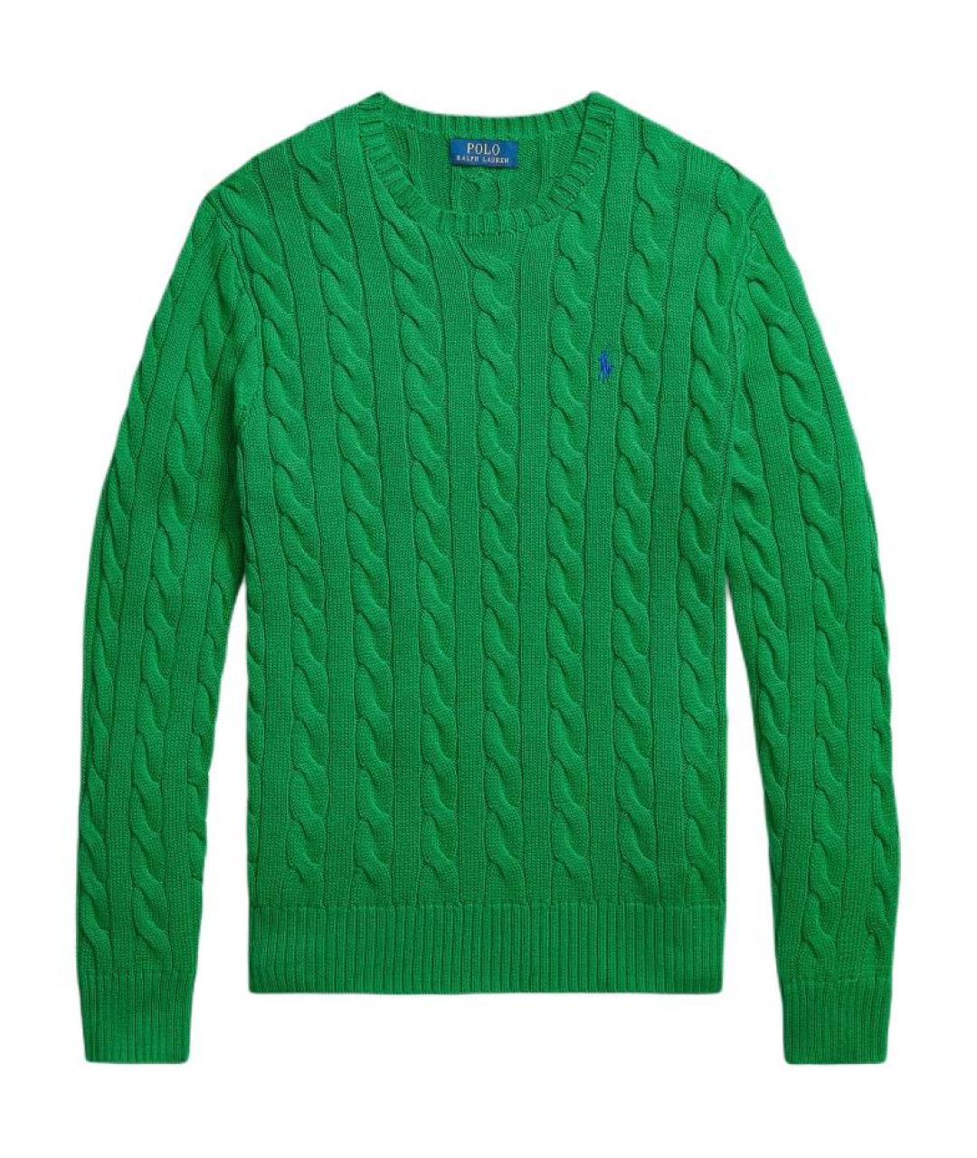 POLO RALPH LAUREN Зеленый джемпер / свитер, фото 1