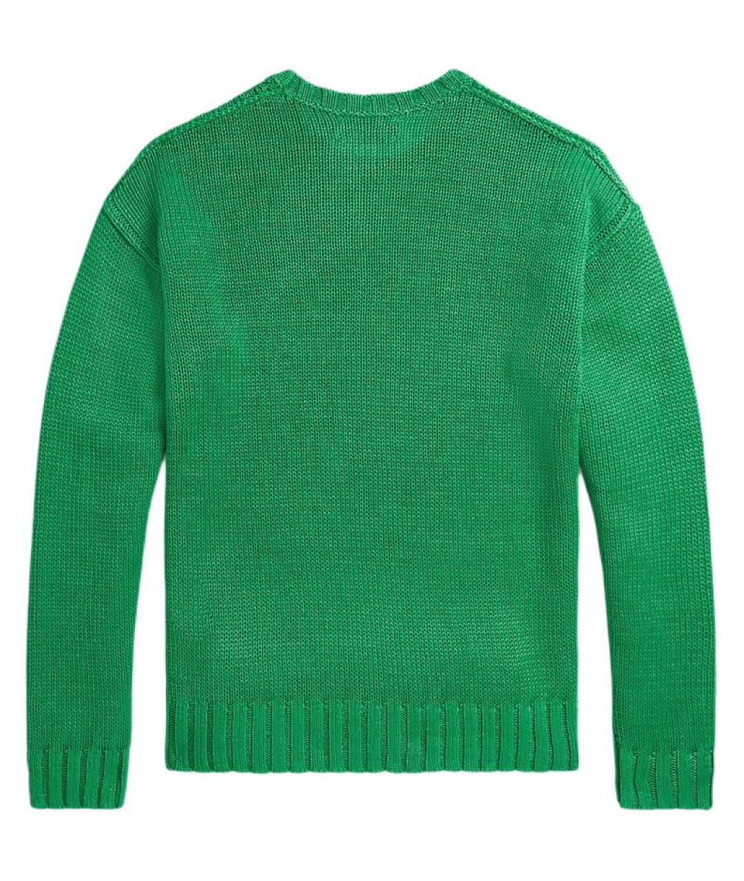 POLO RALPH LAUREN Зеленый джемпер / свитер, фото 2