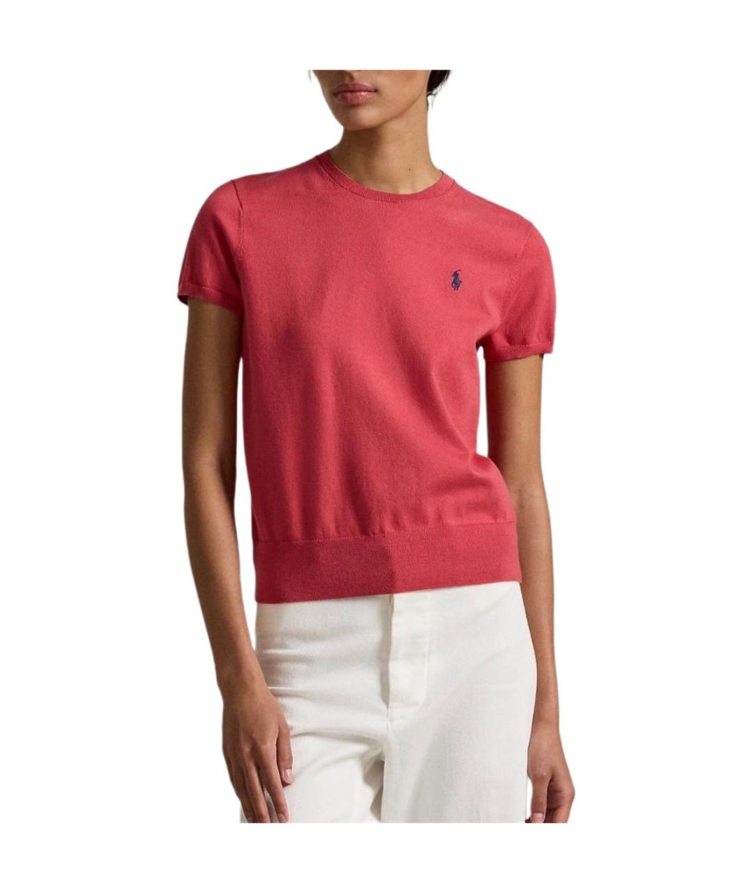 POLO RALPH LAUREN Красный джемпер / свитер, фото 3