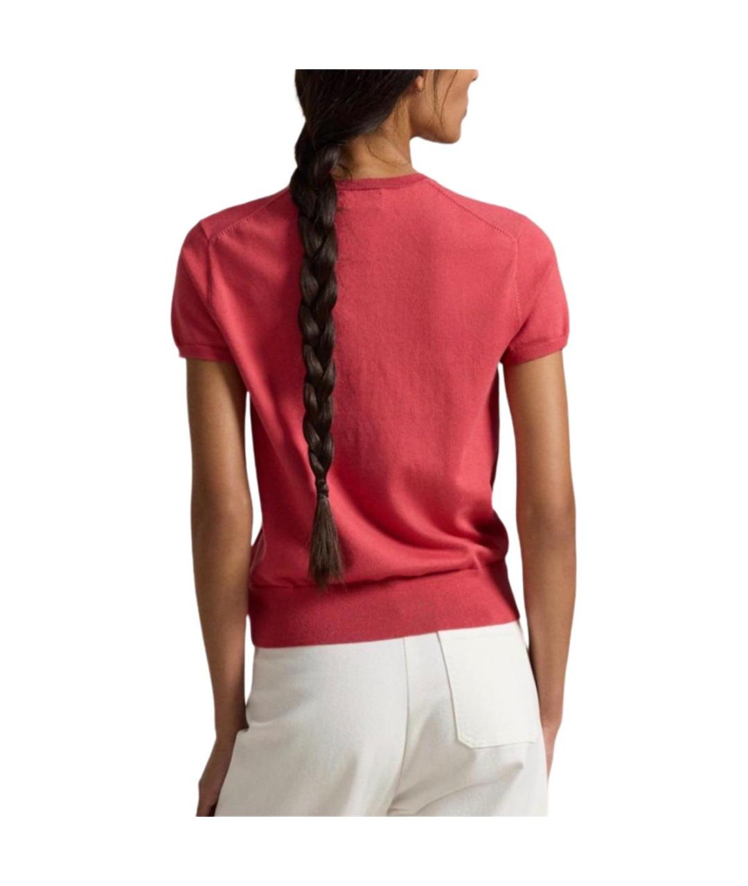 POLO RALPH LAUREN Красный джемпер / свитер, фото 4