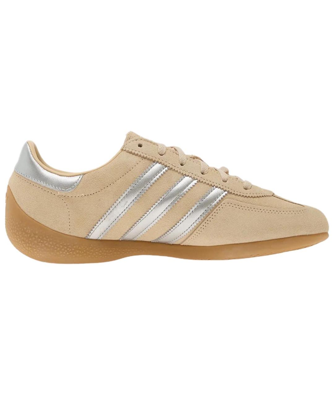 ADIDAS Бежевые замшевые кроссовки, фото 2