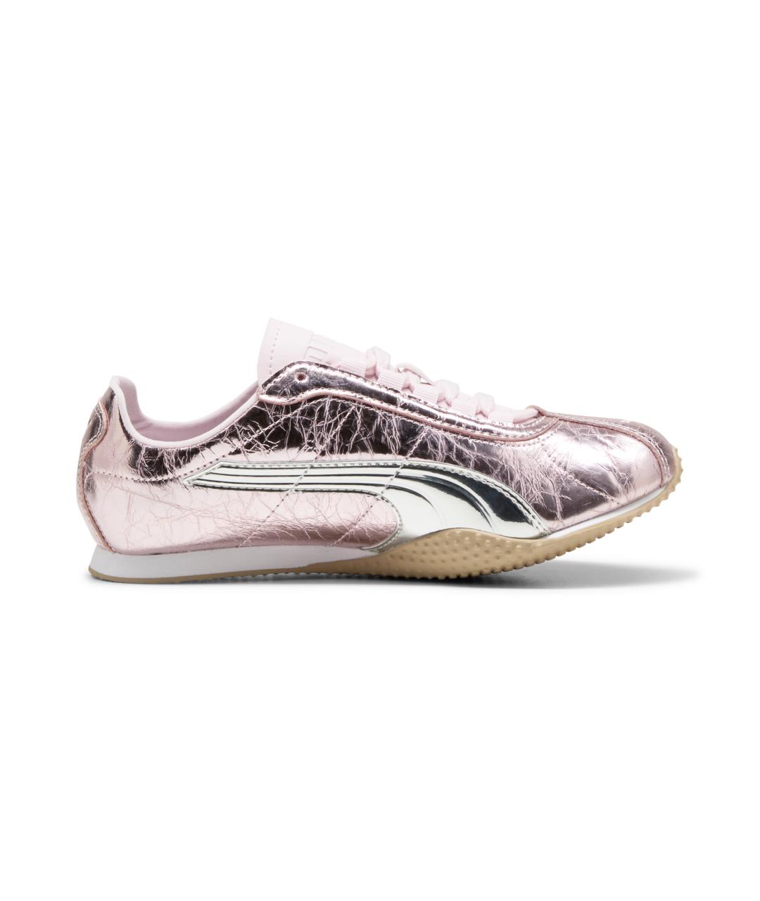 PUMA Розовые кожаные кроссовки, фото 2
