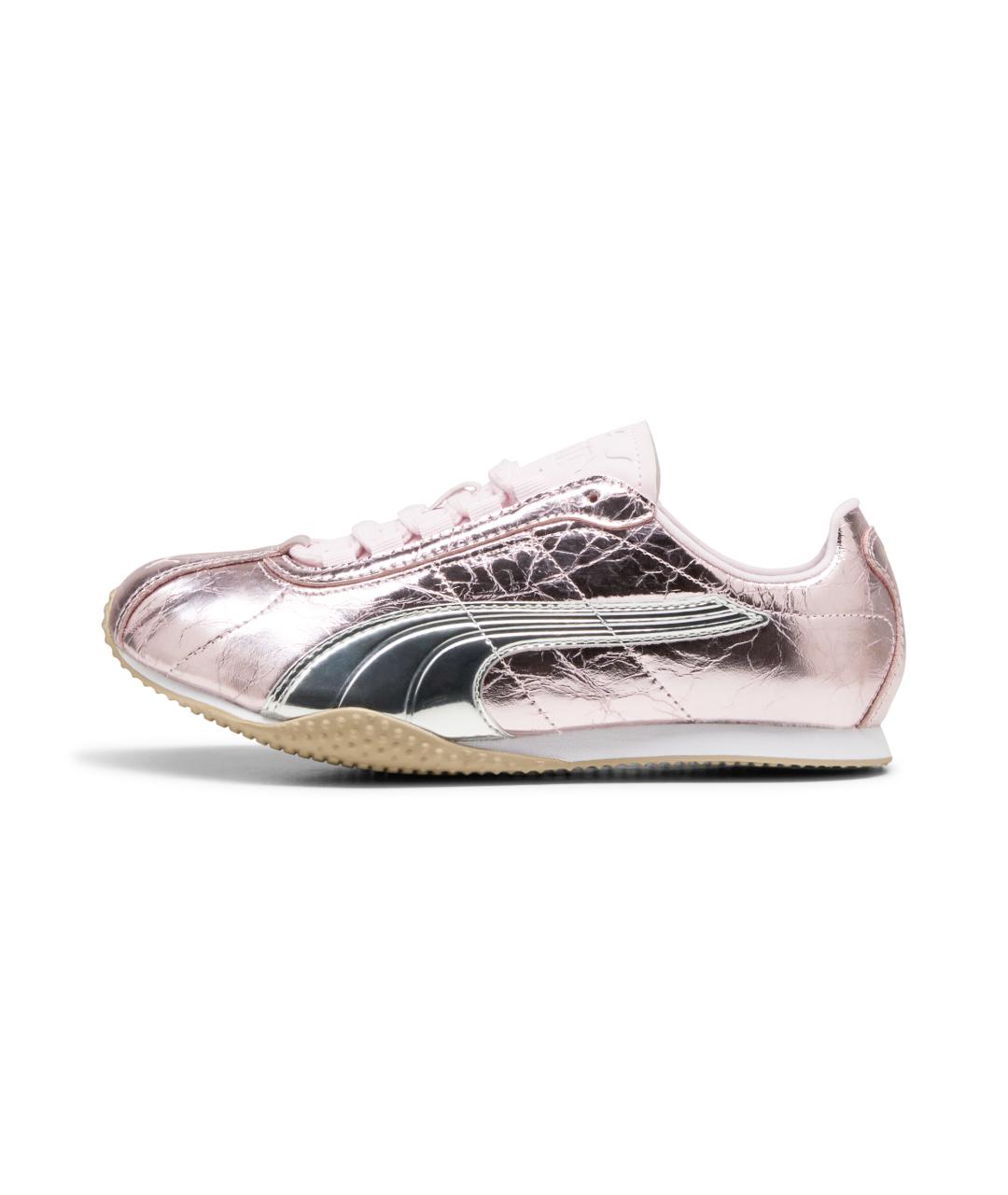 PUMA Розовые кожаные кроссовки, фото 8