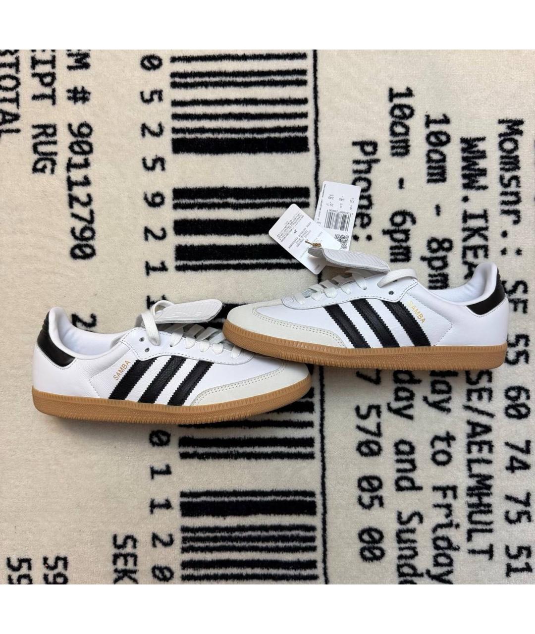 ADIDAS Белые кроссовки, фото 6