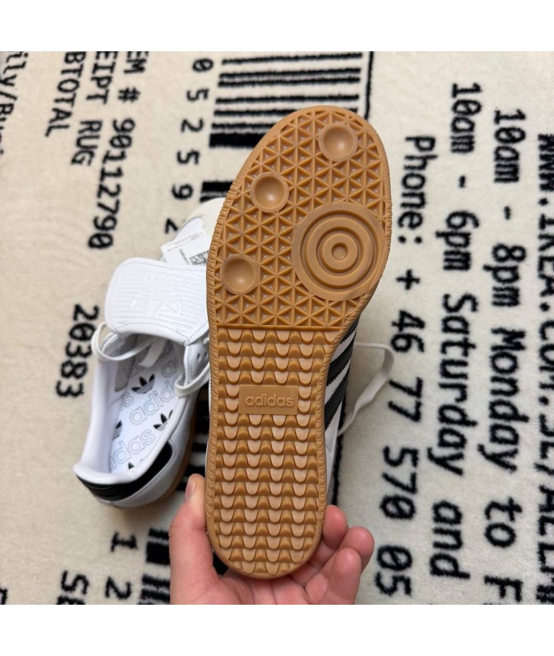 ADIDAS Белые кроссовки, фото 5
