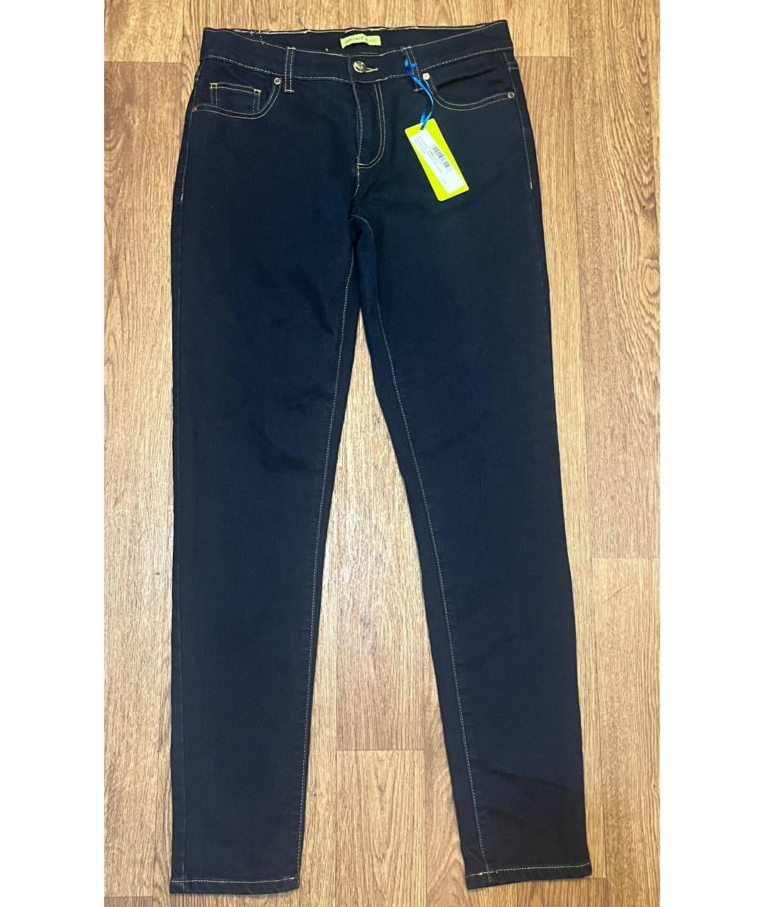VERSACE JEANS COUTURE Синие джинсы слим, фото 9