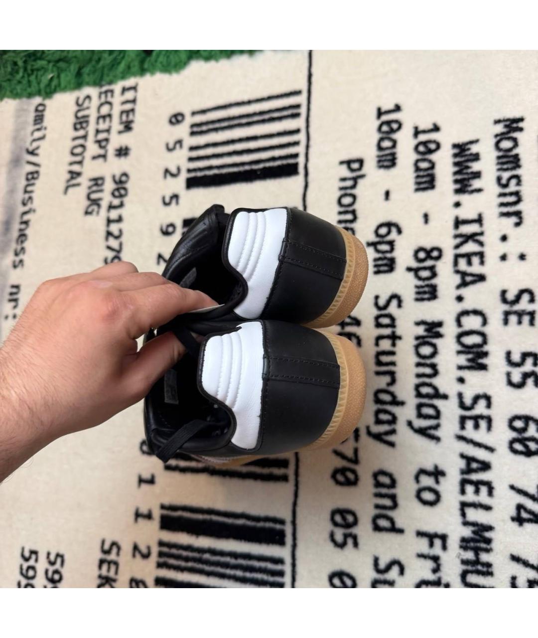 ADIDAS Черные низкие кроссовки / кеды, фото 4