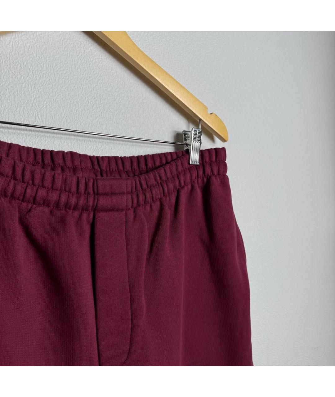 VETEMENTS Бордовые повседневные брюки, фото 6
