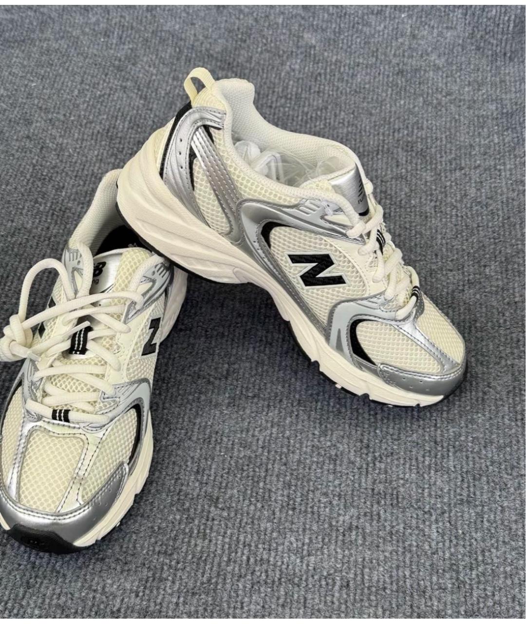 NEW BALANCE Серебряные кроссовки, фото 6