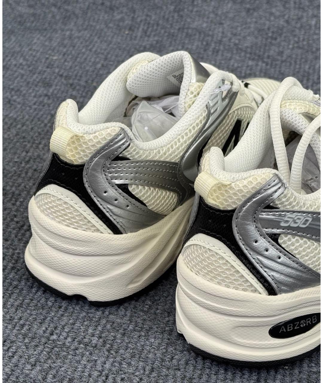 NEW BALANCE Серебряные кроссовки, фото 7