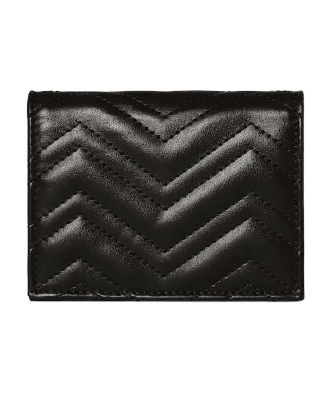 GUCCI Черный кожаный кошелек, фото 3