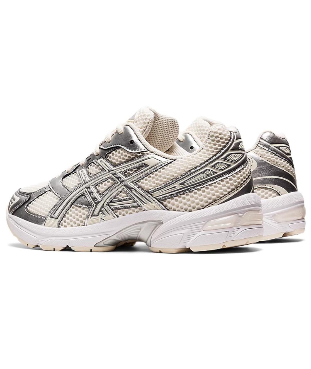 ASICS Серебряные синтетические кроссовки, фото 4