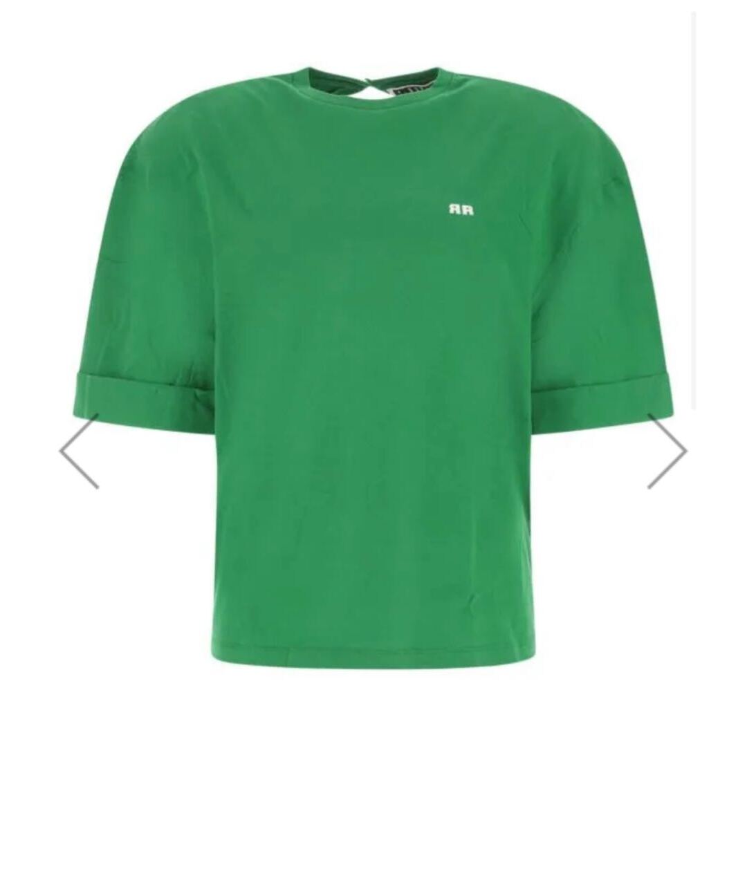 ROTATE Зеленая хлопковая футболка, фото 1