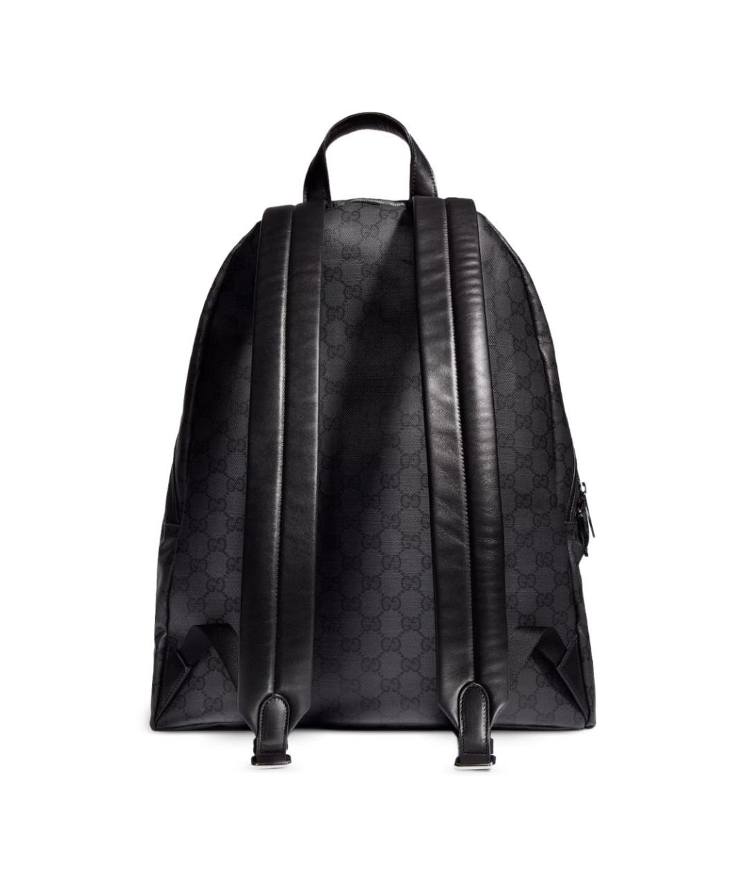 GUCCI Черный рюкзак из канвы, фото 6