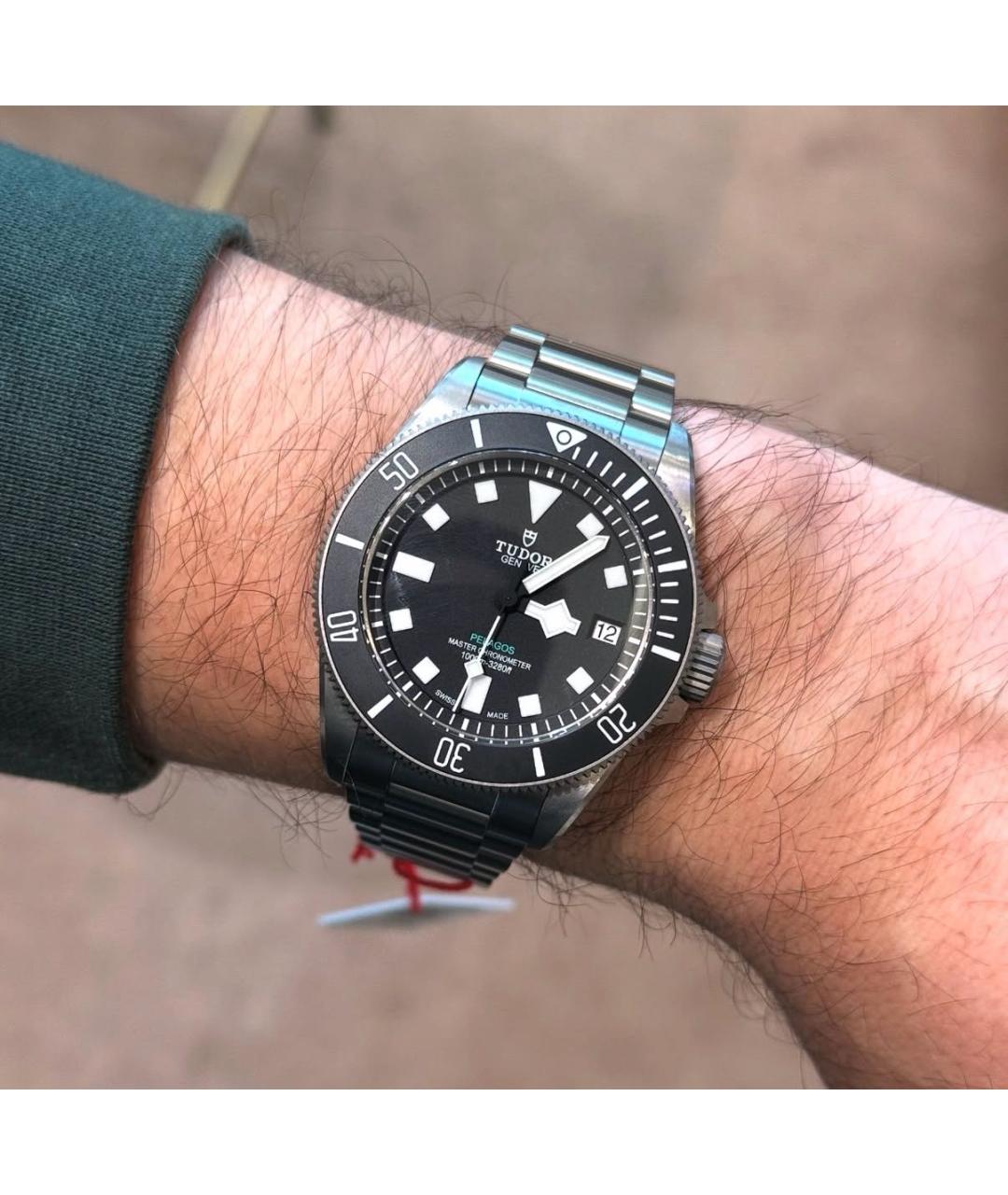 TUDOR Черные титановые часы, фото 8