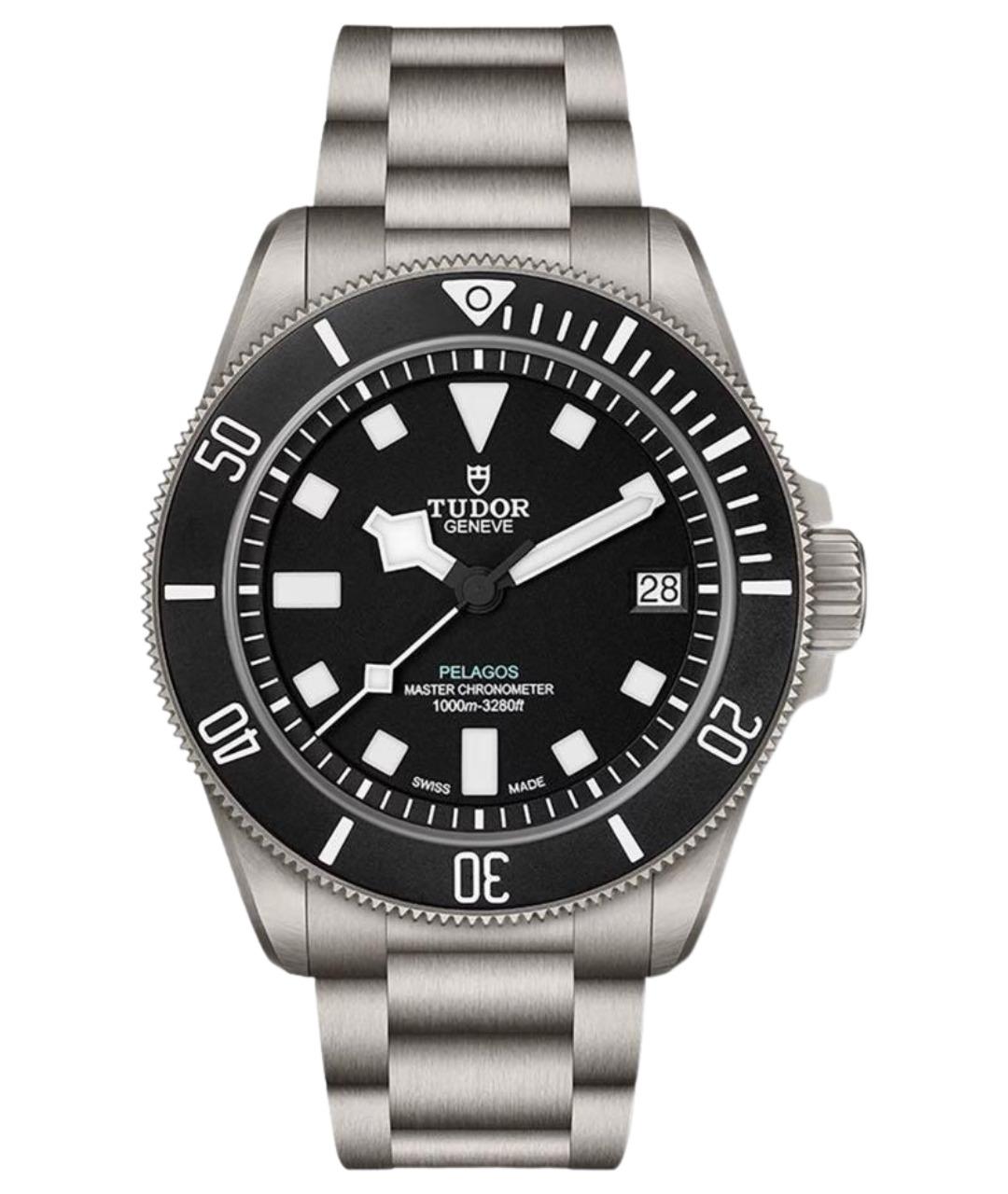 TUDOR Черные титановые часы, фото 1