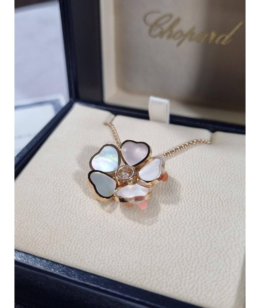 CHOPARD Золотая подвеска из розового золота, фото 3