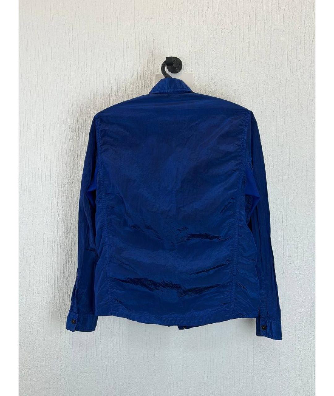 STONE ISLAND Синяя полиамидовая куртка, фото 2
