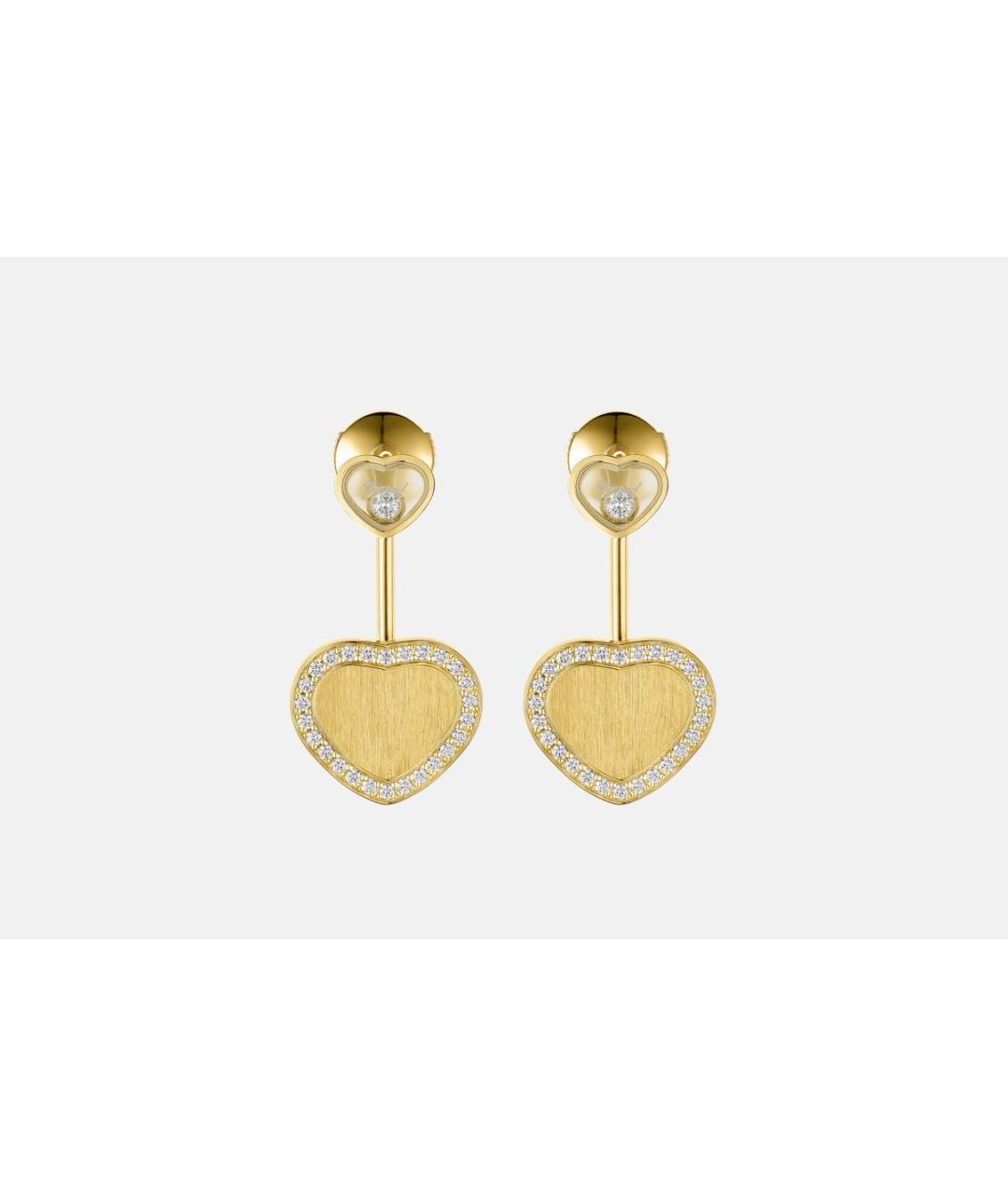 CHOPARD Золотые серьги из желтого золота, фото 7