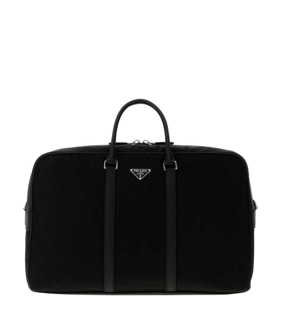 PRADA Черная синтетическая сумка на плечо, фото 3