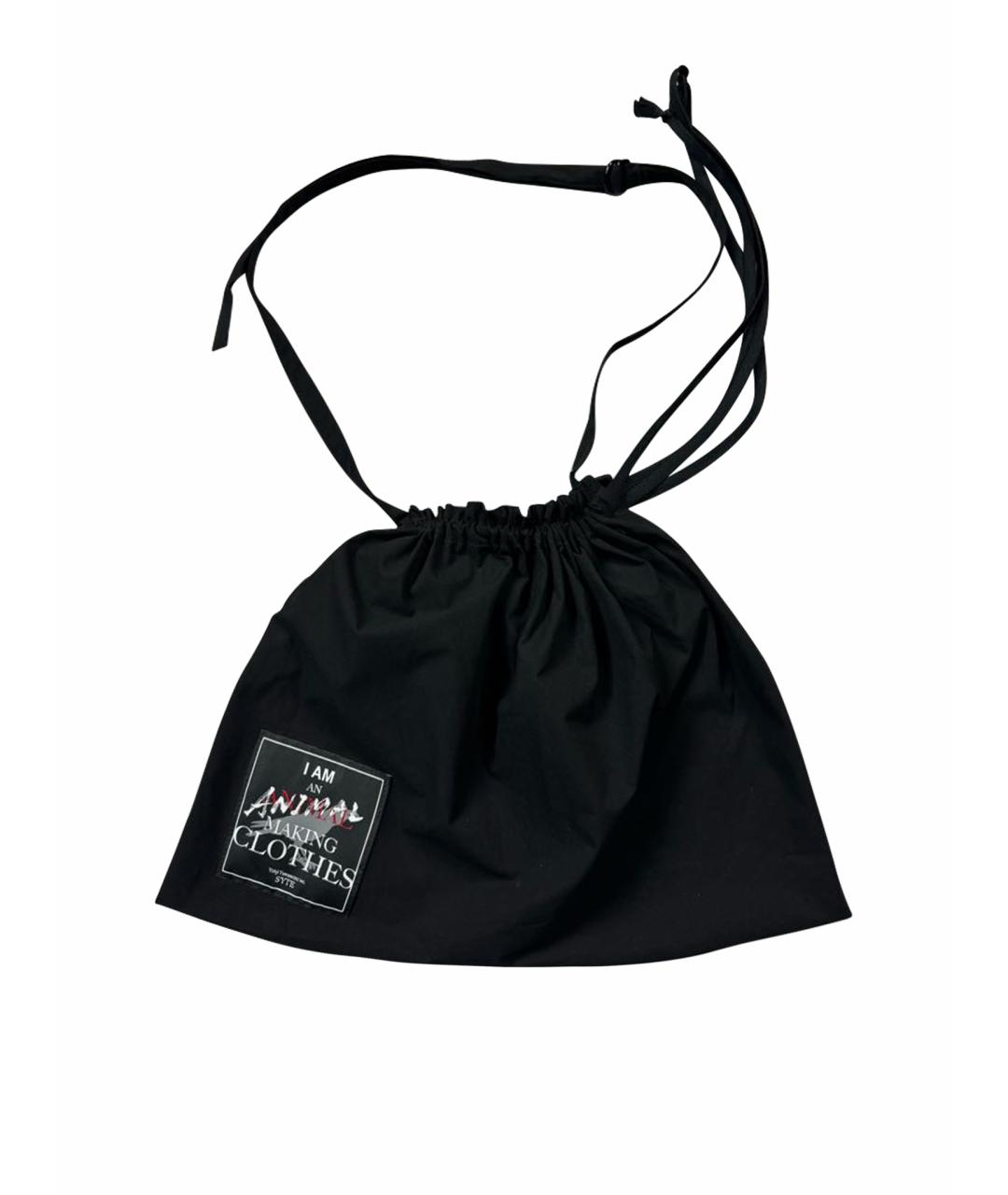 YOHJI YAMAMOTO Черная сумка тоут, фото 1