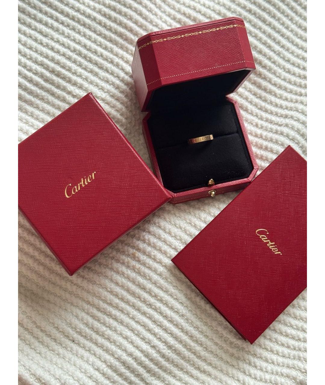 CARTIER Золотое кольцо из розового золота, фото 3