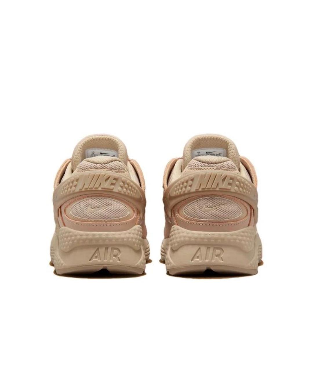 NIKE Горчичные замшевые низкие кроссовки / кеды, фото 4