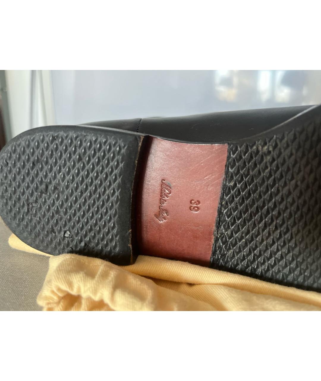 LOUIS VUITTON Черные кожаные сапоги, фото 5