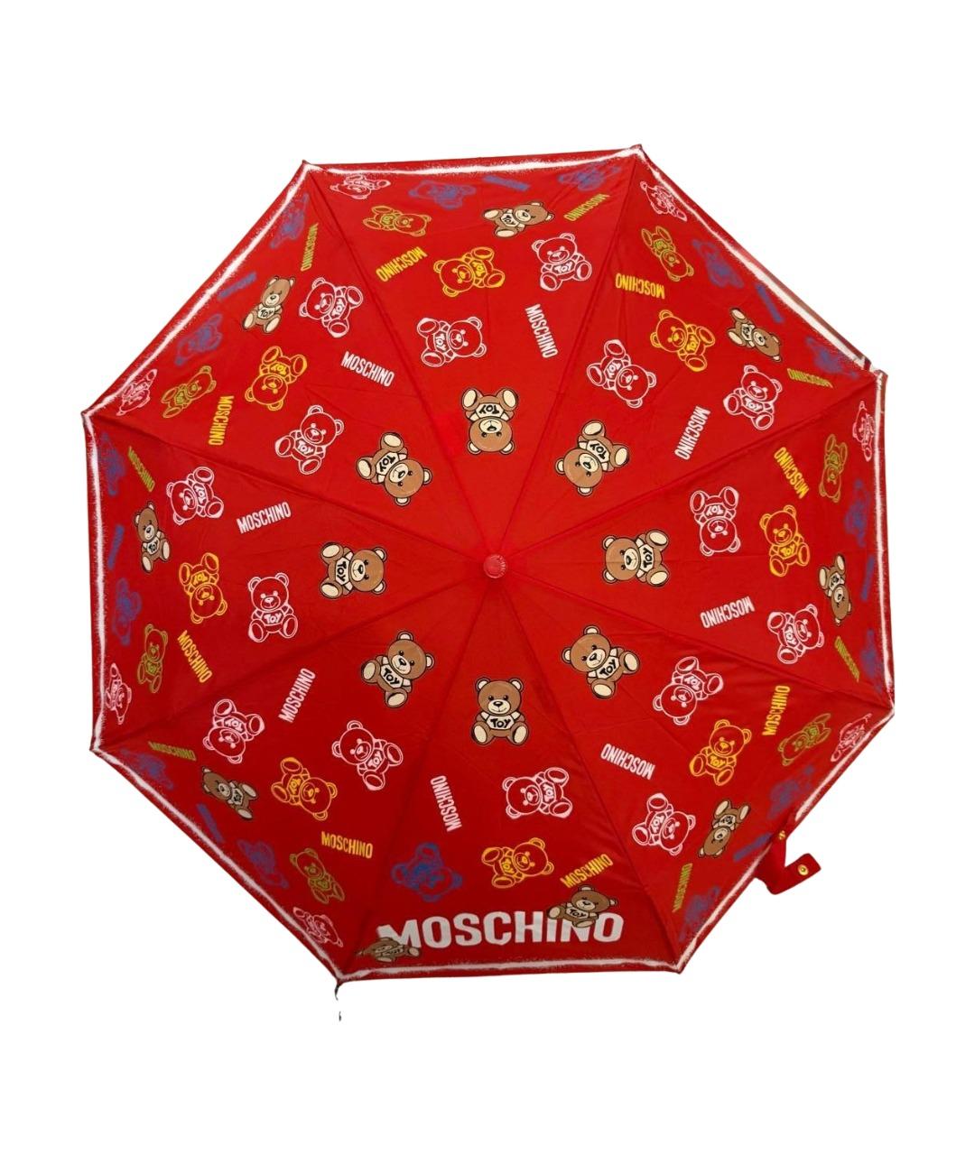 LOVE MOSCHINO Красный зонт, фото 1