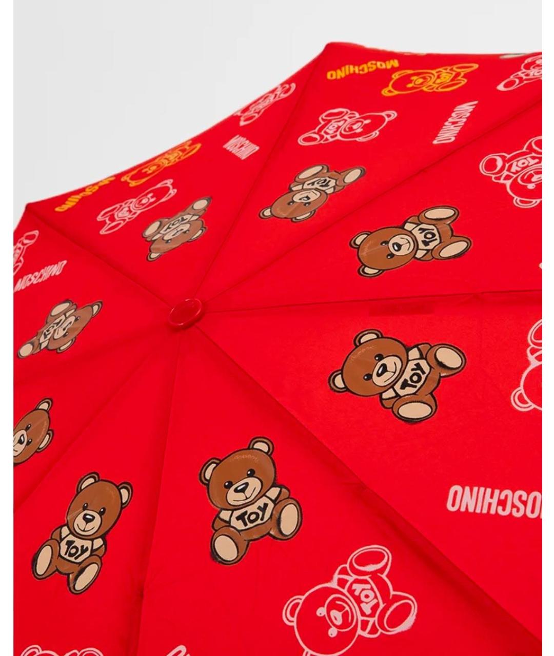 LOVE MOSCHINO Красный зонт, фото 5