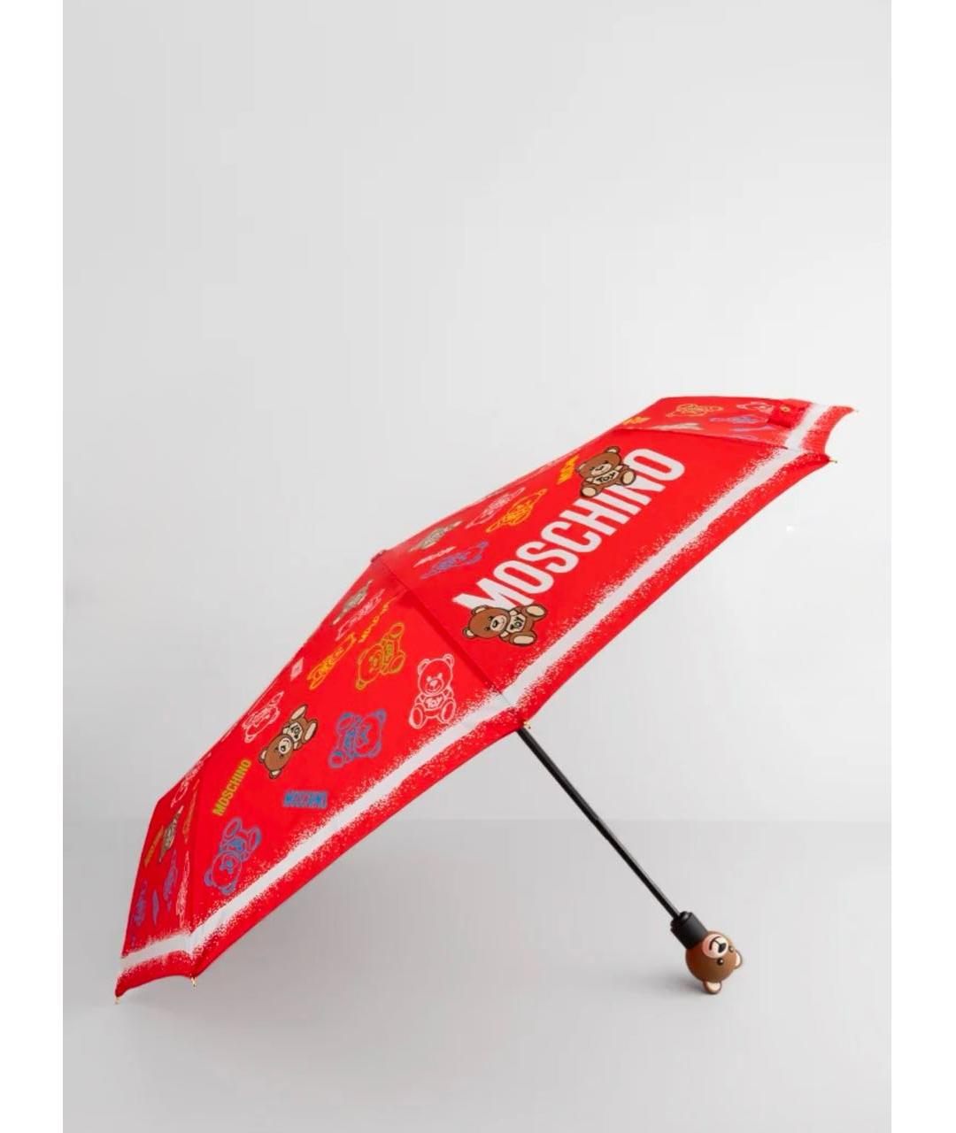 LOVE MOSCHINO Красный зонт, фото 2