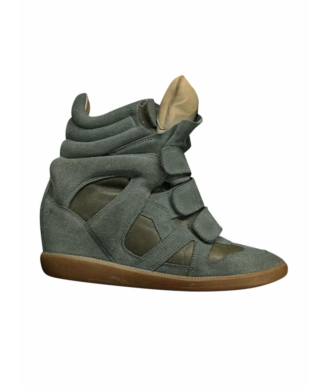 ISABEL MARANT Кожаные кроссовки, фото 1