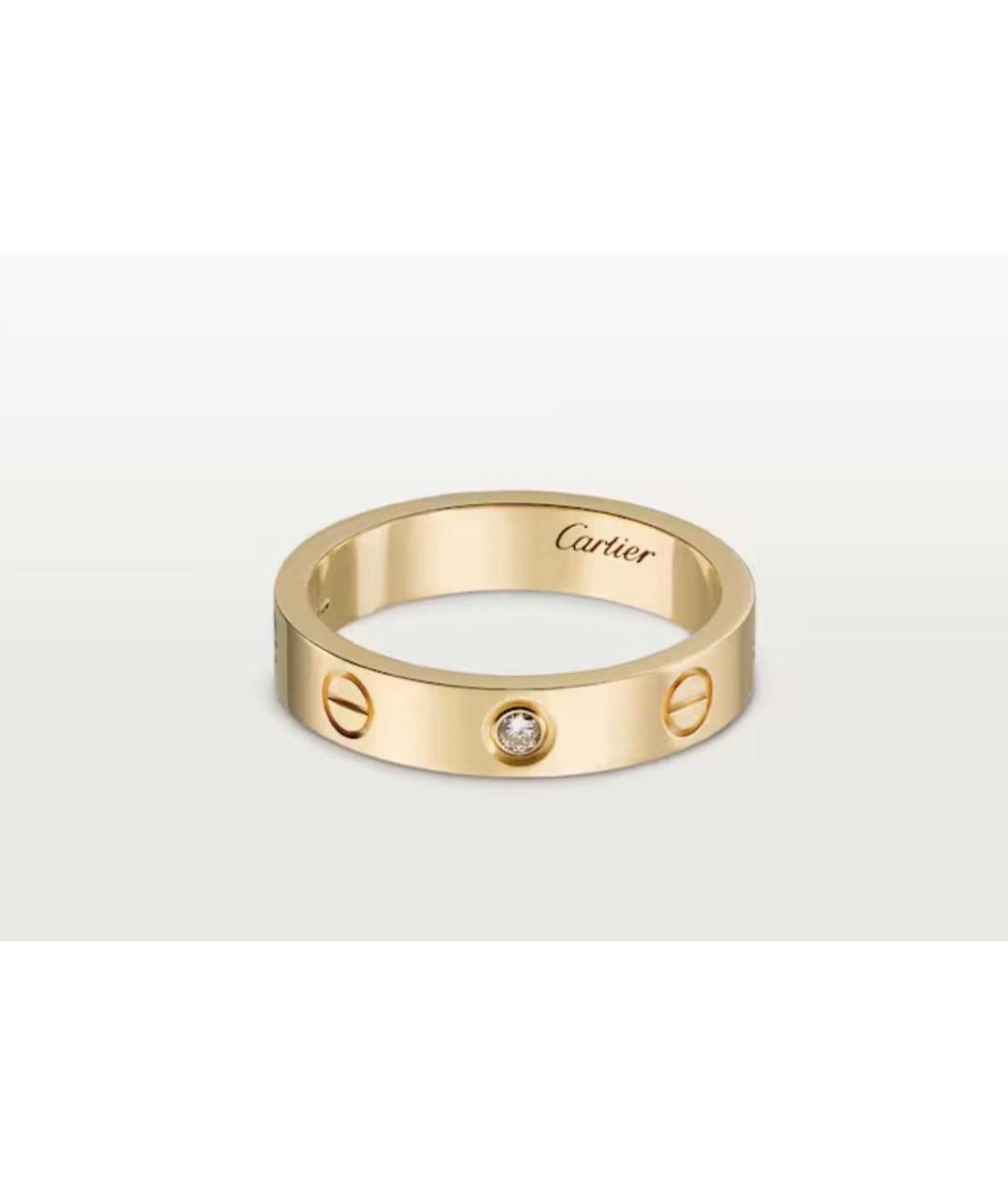 CARTIER Желтое кольцо из желтого золота, фото 4