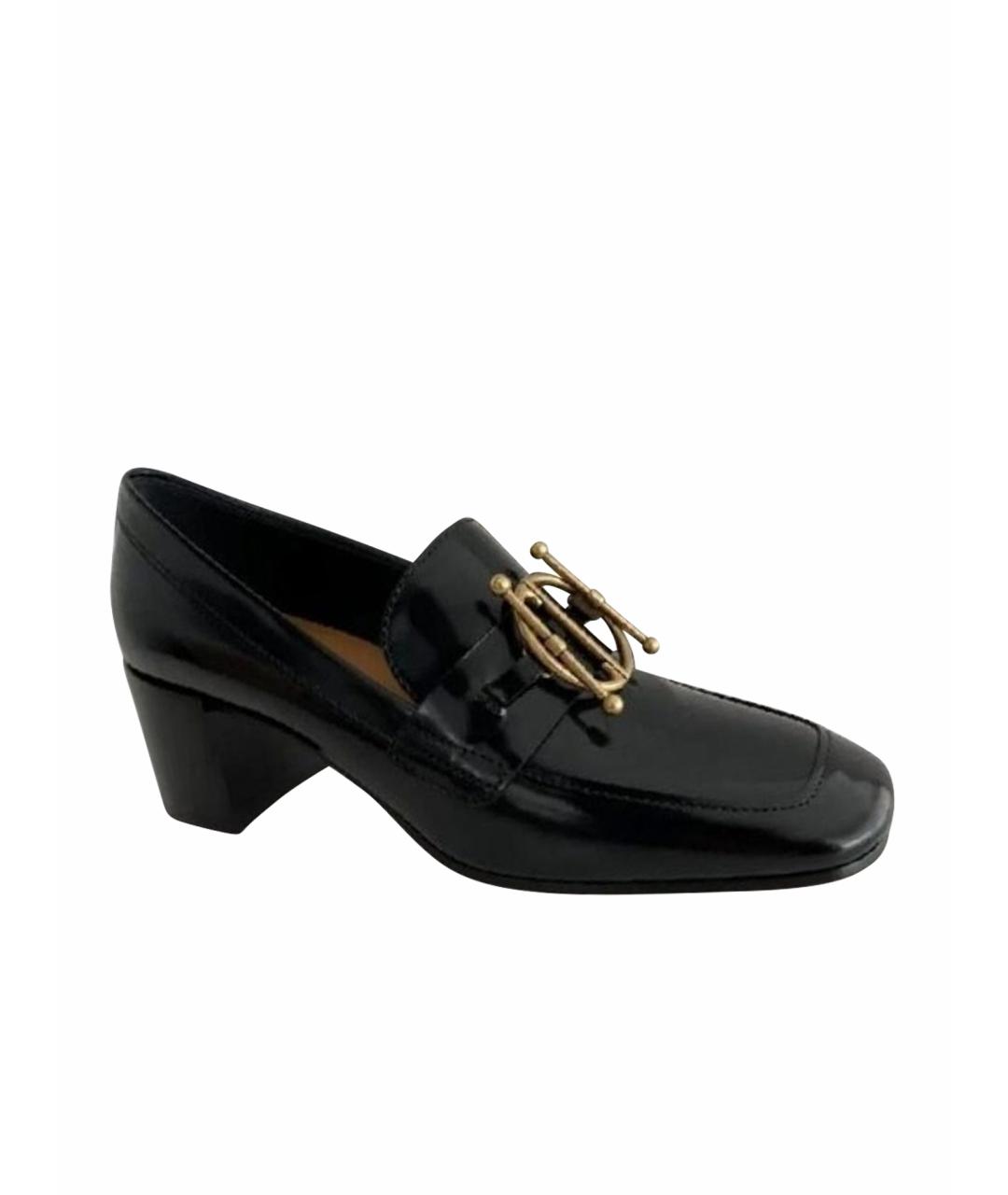 CHRISTIAN DIOR Черные кожаные туфли, фото 8