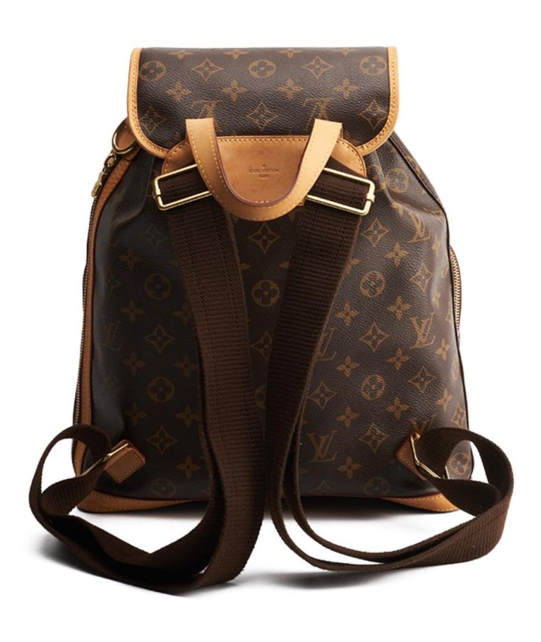 LOUIS VUITTON Коричневый рюкзак, фото 4